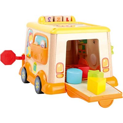 small foot 11252 multifunctionele houten motorisatieset met speelgoedvormen, meerkleurig small foot 11252 multifunctionele houten motorisatieset met speelgoedvormen, meerkleurig