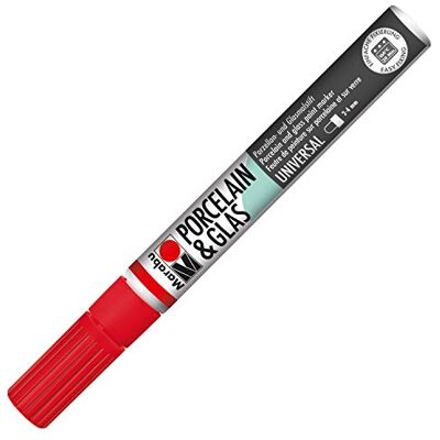 Marabu Verfstift voor porselein en glas, universele punt 2-4 mm Marabu Verfstift voor porselein en glas, universele punt 2-4 mm