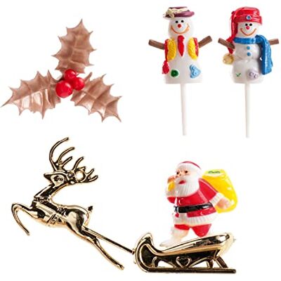 dekora Taartdecoratieset, meerkleurig, 302047 dekora Taartdecoratieset, meerkleurig, 302047