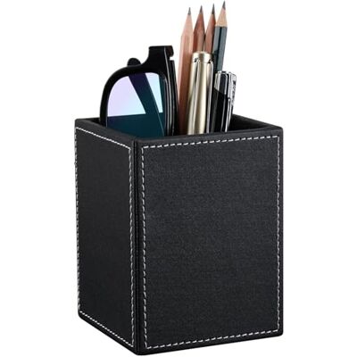 KINGFOM LiLan Klassieke pennenhouder van kunstleer (zwart) KINGFOM LiLan Klassieke pennenhouder van kunstleer (zwart)