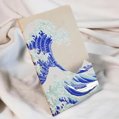 ART Soft Cover Notebook The Great Wave Of Kanagawa A5 ART Soft Cover Notebook The Great Wave Of Kanagawa A5