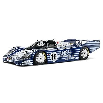 Solido 1:18 Porsche 956LH #18 zwart Solido 1:18 Porsche 956LH #18 zwart