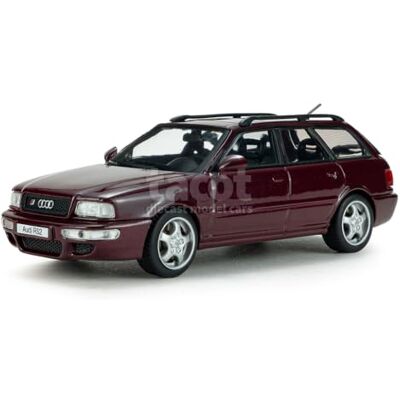Solido 1:43 Audi Avant RS2 Ruby Red 1995 Solido 1:43 Audi Avant RS2 Ruby Red 1995