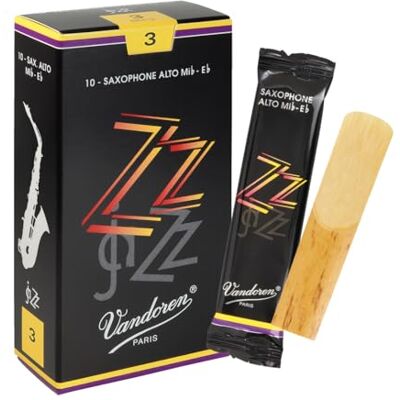 Vandoren riet voor ZZ altsaxofoon Vermogen: 3 Vandoren riet voor ZZ altsaxofoon Vermogen: 3