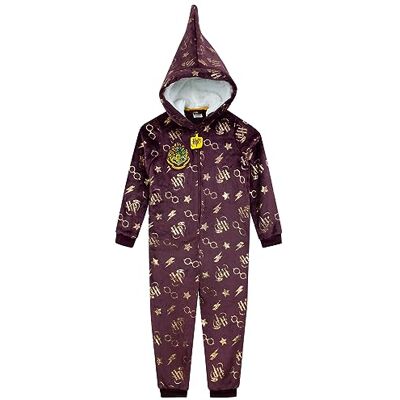Harry Potter jumpsuit voor meisjes Hogwarts meisjes onesies Griffoendor pyjama voor meisjes 5-13 jaar Officiële goederen 7-8 jaar Harry Potter jumpsuit voor meisjes Hogwarts meisjes onesies Griffoendor pyjama voor meisjes 5-13 jaar Officiële goederen 7-8 jaar
