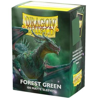 Dragon ARCANETI AT-11056 hoesjes, mat, bosgroen, 100 stuks Dragon ARCANETI AT-11056 hoesjes, mat, bosgroen, 100 stuks