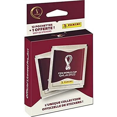 Panini FIFA World Cup Qatar 2022 – blister met 12 hoezen + 1 gratis 004286KBF13 Panini FIFA World Cup Qatar 2022 – blister met 12 hoezen + 1 gratis 004286KBF13