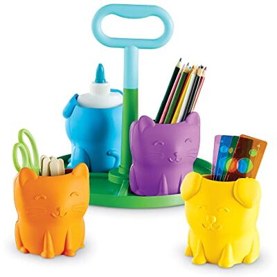 Learning Resources Create-a-Space Pennenhouder "Favoriete dieren" Opslag voor schilder- en knutselmateriaal Voor het opbergen in de kinderkamer Organisatie in de kamer Learning Resources Create-a-Space Pennenhouder "Favoriete dieren" Opslag voor schilder- en knutselmateriaal Voor het opbergen in de kinderkamer Organisatie in de kamer