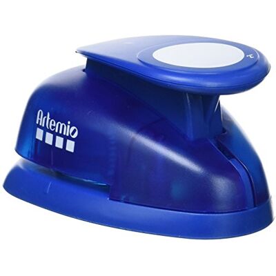 Artemio Reuzenperforator, rond, kunststof, blauw, 11 x 7, 5 x 18 cm Artemio Reuzenperforator, rond, kunststof, blauw, 11 x 7, 5 x 18 cm