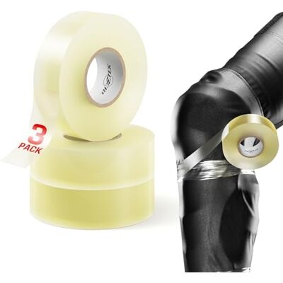 Rezztek Clear Ruban Protège-Tibia 2,5cm x 25m – Ruban Hockey Transparent Extensible & Résistant – Ruban Hockey Durable Rezztek Clear Ruban Protège-Tibia 2,5cm x 25m – Ruban Hockey Transparent Extensible & Résistant – Ruban Hockey Durable