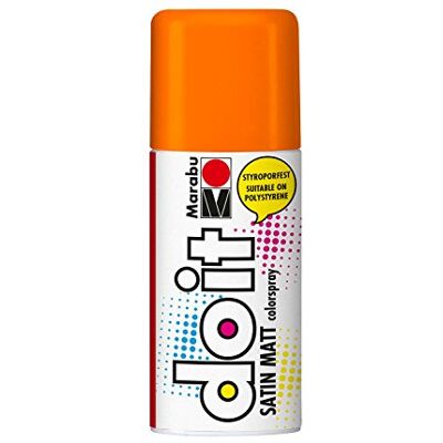 Marabu 21070006005 spuitverf Do It gesatineerd mat oranje Marabu 21070006005 spuitverf Do It gesatineerd mat oranje