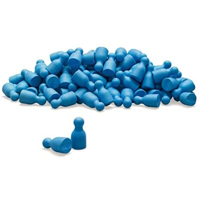 WISSNER ® RE-Wood® 100 figuren in blauw WISSNER ® RE-Wood® 100 figuren in blauw