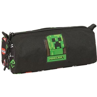 safta MINECRAFT Pennenetui met ritssluiting en vak, kinderetui, ideaal voor schoolkinderen, comfortabel en veelzijdig, kwaliteit en duurzaamheid, 21 x 7 x 8 cm safta MINECRAFT Pennenetui met ritssluiting en vak, kinderetui, ideaal voor schoolkinderen, comfortabel en veelzijdig, kwaliteit en duurzaamheid, 21 x 7 x 8 cm