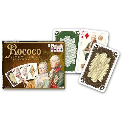 Piatnik Rococo (speelkarten): Whist Bridge Rummy Canasta Piatnik Rococo (speelkarten): Whist Bridge Rummy Canasta