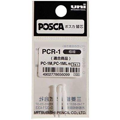 uni-ball POSCA (186702) reservepunten met extra fijne punt, 3 stuks uni-ball POSCA (186702) reservepunten met extra fijne punt, 3 stuks
