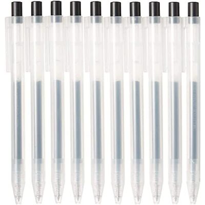 MUJI Balpen, 10 stuks, gladde gelpen, type klop, puntgrootte 0,5 mm, blauw 4550182902273 vol MUJI Balpen, 10 stuks, gladde gelpen, type klop, puntgrootte 0,5 mm, blauw 4550182902273 vol
