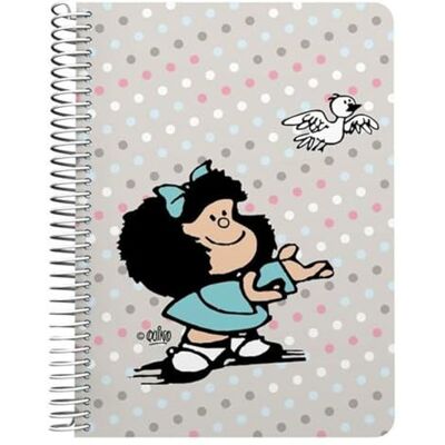 Grafoplás Notitieboek Mafalda Bird meerkleurig kwart 80 vellen Merk: Mafalda EAN: 8413623171460 Grafoplás Notitieboek Mafalda Bird meerkleurig kwart 80 vellen Merk: Mafalda EAN: 8413623171460