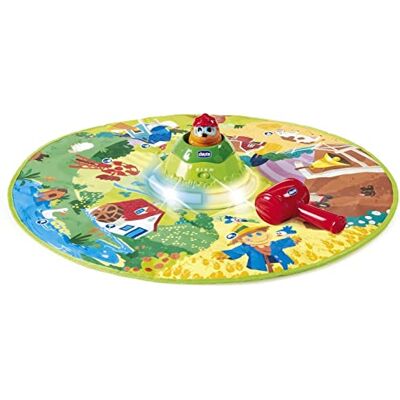 Chicco Libère La Taupe Elektronische speelmat met 8 interactieve zones voor de ontwikkeling van de motoriek, speelmat voor kinderen met 3 modi, lichten en geluiden, educatief speelgoed, 2 jaar, 5 jaar Chicco Libère La Taupe Elektronische speelmat met 8 interactieve zones voor de ontwikkeling van de motoriek, speelmat voor kinderen met 3 modi, lichten en geluiden, educatief speelgoed, 2 jaar, 5 jaar