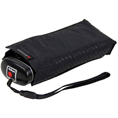 Knirps Reiszakparaplu, Zwarte strepen, Minimalistisch of compact Knirps Reiszakparaplu, Zwarte strepen, Minimalistisch of compact