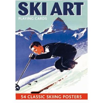 Piatnik 1497 speelkaarten Skiart 55 stuks Piatnik 1497 speelkaarten Skiart 55 stuks