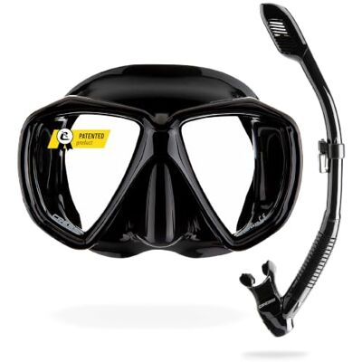 CRESSI Ranger & Dry Set Zwart/Zwart CRESSI Ranger & Dry Set Zwart/Zwart