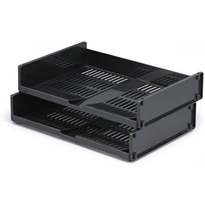 Durable 1700801058 Optimo A4 brievenbak, engelblauw, 6 stuks, antraciet Durable 1700801058 Optimo A4 brievenbak, engelblauw, 6 stuks, antraciet