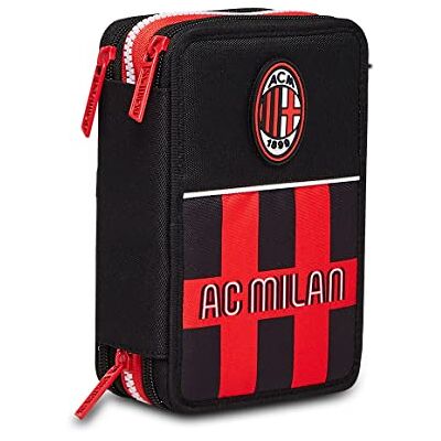 Seven ASTUCCIO Etui met 3 ritssluitingen, zwart, school, zwart., School Seven ASTUCCIO Etui met 3 ritssluitingen, zwart, school, zwart., School