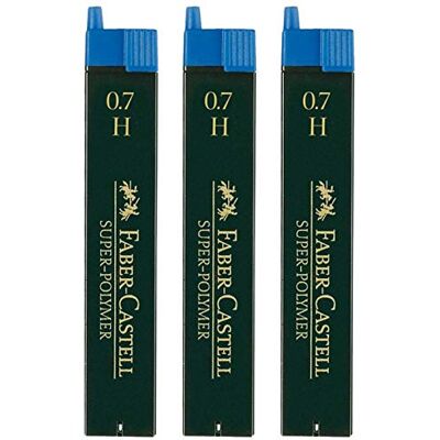 Faber-Castell Super-polymeer-vullingen (0,7 uur, hoeveelheid 3) Faber-Castell Super-polymeer-vullingen (0,7 uur, hoeveelheid 3)