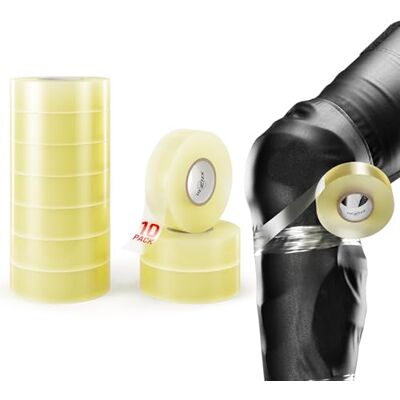 Rezztek Clear Ruban Protège-Tibia 2,5cm x 25m – Ruban Hockey Transparent Extensible & Résistant – Ruban Hockey Durable Rezztek Clear Ruban Protège-Tibia 2,5cm x 25m – Ruban Hockey Transparent Extensible & Résistant – Ruban Hockey Durable