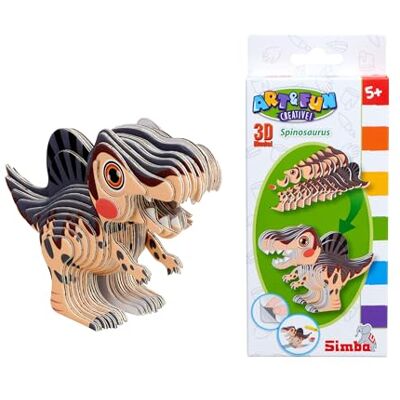 Simba Art and Fun 3D Spinosaurus dinosaurus eenvoudig te monteren 5 jaar Simba Art and Fun 3D Spinosaurus dinosaurus eenvoudig te monteren 5 jaar