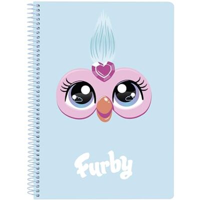 safta FURBY Notitieboek, 80 vellen, A5, hardcover, ideaal voor kinderen van verschillende leeftijden, comfortabel en veelzijdig, kwaliteit en sterkte, 15,5 x 22 cm, hemelsblauw, M, casual safta FURBY Notitieboek, 80 vellen, A5, hardcover, ideaal voor kinderen van verschillende leeftijden, comfortabel en veelzijdig, kwaliteit en sterkte, 15,5 x 22 cm, hemelsblauw, M, casual