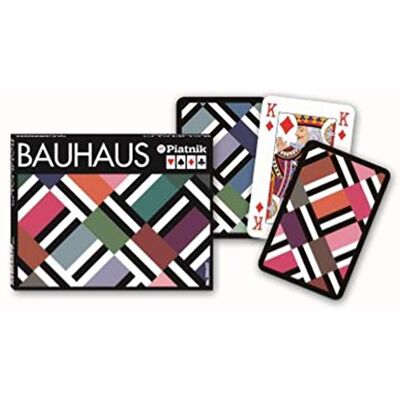 Piatnik Bauhaus Deluxe Bridge Doubles speelkaartspel Piatnik Bauhaus Deluxe Bridge Doubles speelkaartspel