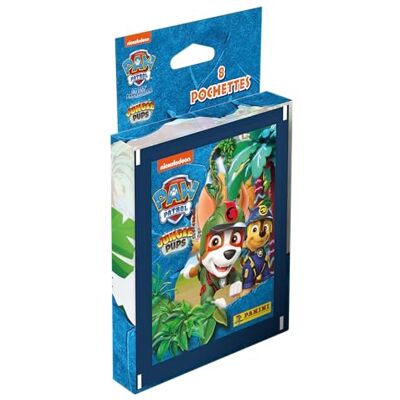 Panini Paw Patrol Mission Jungle Blister 8 zakken, 004850KBF8 Panini Paw Patrol Mission Jungle Blister 8 zakken, 004850KBF8