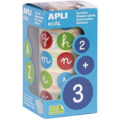 Apli kids APLI Shampoo met label, herbruikbaar, A-Z (X900) Apli kids APLI Shampoo met label, herbruikbaar, A-Z (X900)