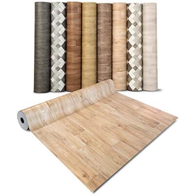 casa pura Casa Pur vloerbekleding, pvc, vinylfolie, voor meubels en antislip, 100 x 100 cm, milieuvriendelijk casa pura Casa Pur vloerbekleding, pvc, vinylfolie, voor meubels en antislip, 100 x 100 cm, milieuvriendelijk