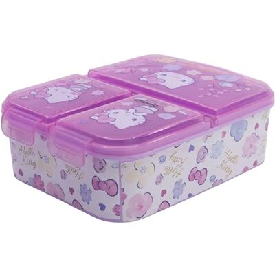 Stor Harry Potter Sandwichbox voor kinderen, 3 vakken, 2156 ml, schoolbox, BPA-vrij, voor kleuterschool Stor Harry Potter Sandwichbox voor kinderen, 3 vakken, 2156 ml, schoolbox, BPA-vrij, voor kleuterschool