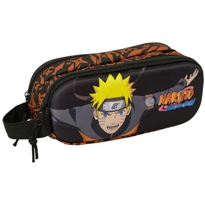 safta Naruto 3D dubbele pennenetui voor kinderen, ideaal voor schoolkinderen, comfortabel en veelzijdig, kwaliteit en duurzaamheid, 21 x 6 x 8 cm safta Naruto 3D dubbele pennenetui voor kinderen, ideaal voor schoolkinderen, comfortabel en veelzijdig, kwaliteit en duurzaamheid, 21 x 6 x 8 cm