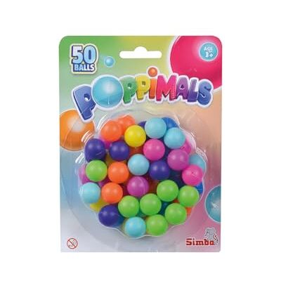 Simba Poppimals 50 stuks olifantenballen, vanaf 3 jaar Simba Poppimals 50 stuks olifantenballen, vanaf 3 jaar