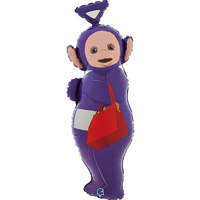 Toyland ® Paarse folieballon "Tinky Winky" 32 inch Kinderfeestdecoraties Toyland ® Paarse folieballon "Tinky Winky" 32 inch Kinderfeestdecoraties