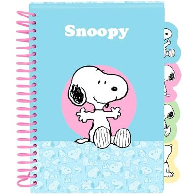 safta Snoopy – Carnet de notes A5, idéal pour les enfants d'âge scolaire, confortable et polyvalent, qualité et résistance, 14,8 x 21 cm safta Snoopy – Carnet de notes A5, idéal pour les enfants d'âge scolaire, confortable et polyvalent, qualité et résistance, 14,8 x 21 cm