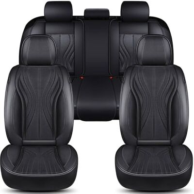 BREMER SITZBEZÜGE Housses de siège compatibles avec Maserati Quattroporte 6 conducteurs et passagers à partir de 2012 P833 Noir BREMER SITZBEZÜGE Housses de siège compatibles avec Maserati Quattroporte 6 conducteurs et passagers à partir de 2012 P833 Noir