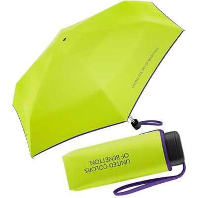 United Benetton Ultra Mini Flat Solid Zakparaplu 88 cm United Benetton Ultra Mini Flat Solid Zakparaplu 88 cm
