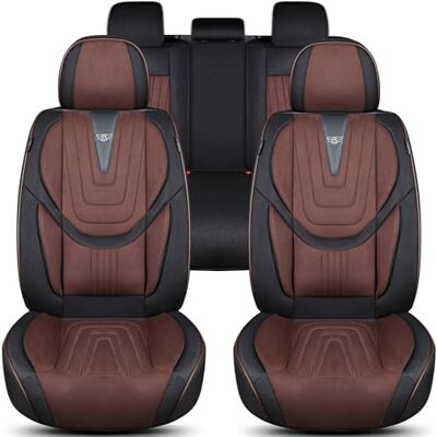 BREMER SITZBEZÜGE Ensemble complet de housses de siège pour Mercedes Classe G W461 W462 W463 à partir de 1992 Noir/marron FM9 BREMER SITZBEZÜGE Ensemble complet de housses de siège pour Mercedes Classe G W461 W462 W463 à partir de 1992 Noir/marron FM9