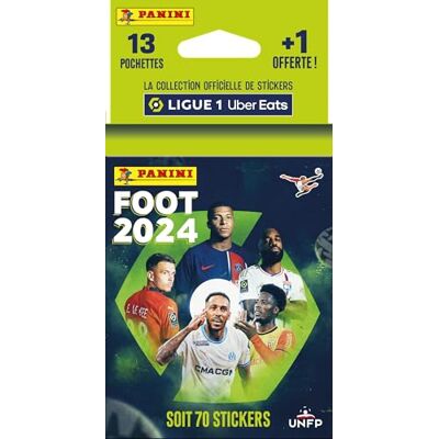 Panini Foot 2024 Ligue 1 Uber Eats blister 13 zakjes + 1 gratis, 004623KBF14 Panini Foot 2024 Ligue 1 Uber Eats blister 13 zakjes + 1 gratis, 004623KBF14