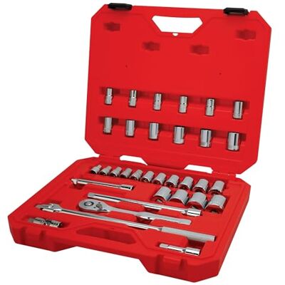 Craftsman Mechanische gereedschapsset, 33-delig, 1/2 inch SAE/metrische aandrijving (CMMT12122) Craftsman Mechanische gereedschapsset, 33-delig, 1/2 inch SAE/metrische aandrijving (CMMT12122)