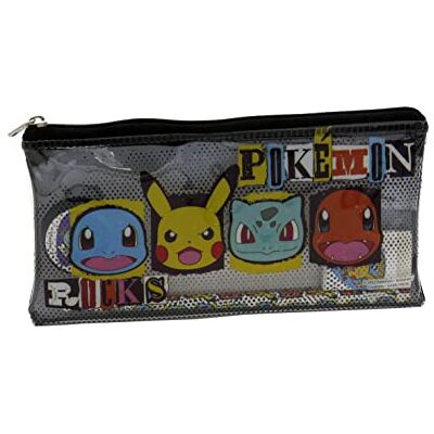 CYPBRANDS Pokémon etui met schoolmateriaal, etui, liniaal, gum, puntenslijper, meerkleurig, officieel product (CyP Brands) CYPBRANDS Pokémon etui met schoolmateriaal, etui, liniaal, gum, puntenslijper, meerkleurig, officieel product (CyP Brands)
