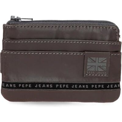 Pepe Jeans Tape Portemonnee met kaarthouder, bruin, 11 x 7 x 1,5 cm, leer by Joumma Bags, bruin, Talla única, portemonnee met kaarthouder, Bruin, Portemonnee met kaarthouder Pepe Jeans Tape Portemonnee met kaarthouder, bruin, 11 x 7 x 1,5 cm, leer by Joumma Bags, bruin, Talla única, portemonnee met kaarthouder, Bruin, Portemonnee met kaarthouder