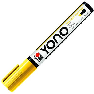 Marabu YONO 12400102019 12400102019-YONO Acrylmarker met Japanse wigpunt op waterbasis, lichtecht en waterdicht, voor bijna alle ondergronden, 0,5-5 mm Marabu YONO 12400102019 12400102019-YONO Acrylmarker met Japanse wigpunt op waterbasis, lichtecht en waterdicht, voor bijna alle ondergronden, 0,5-5 mm