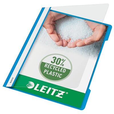 Leitz 41910030 snelhechter, A4, 250 vellen, 80 g/m², PP, lichtblauw Leitz 41910030 snelhechter, A4, 250 vellen, 80 g/m², PP, lichtblauw