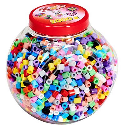 Hama Kralen, maximale grootte, kunststof, roze, eenheidsmaat Hama Kralen, maximale grootte, kunststof, roze, eenheidsmaat